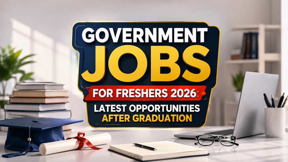 Government Jobs for Freshers 2026: Latest Opportunities After Graduation